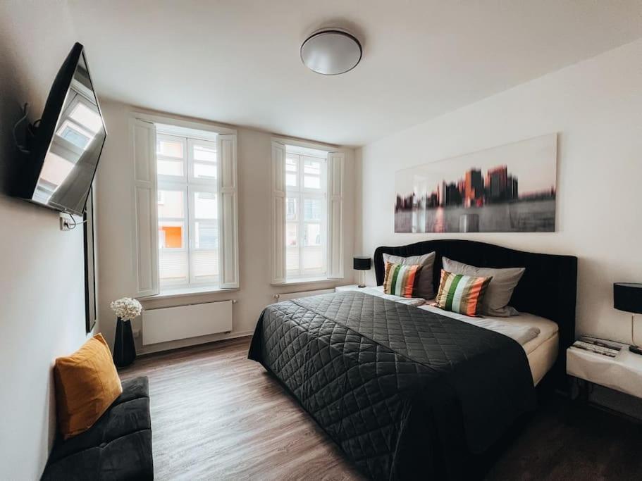 Lieblingsapartment No.10 Mit 2 Schlafzimmern Und Eigener Terrasse 로스토크 외부 사진